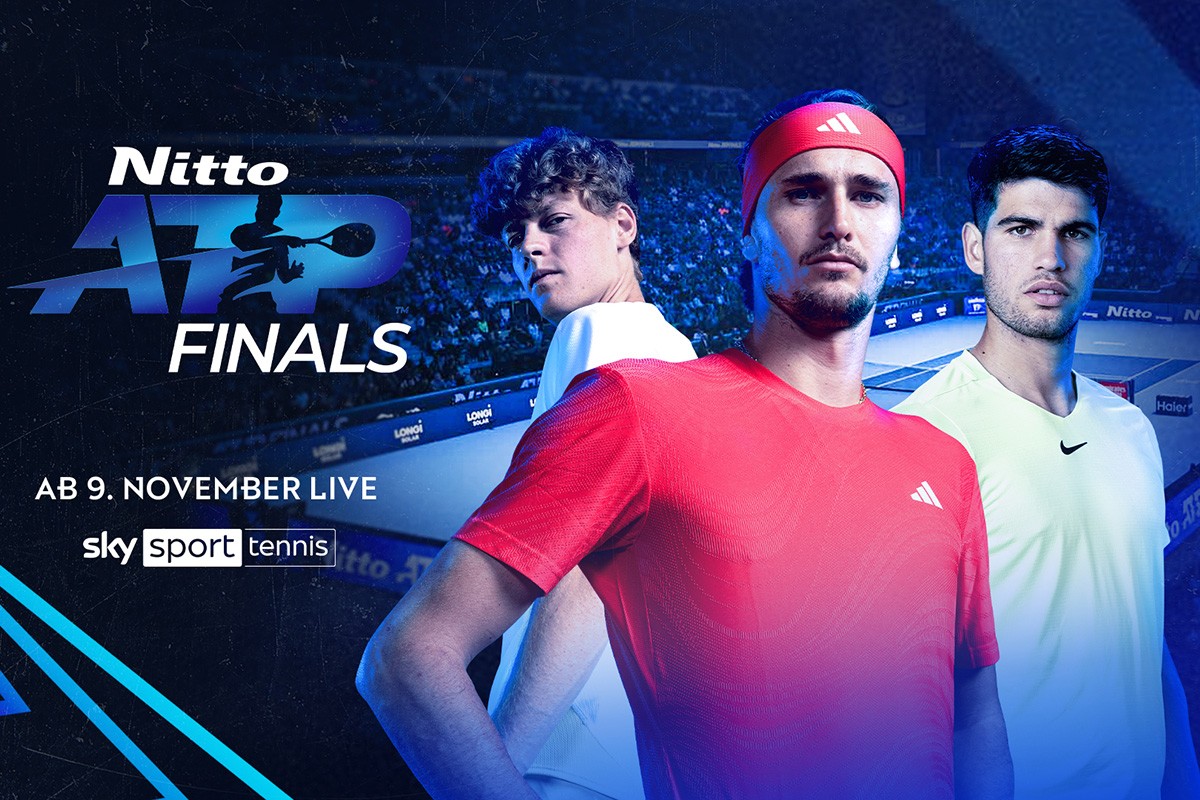Boris Becker und Andrea Petkovic kommentieren gemeinsam: Die ATP Finals 2025 ab Sonntag täglich live und exklusiv bei Sky Sport