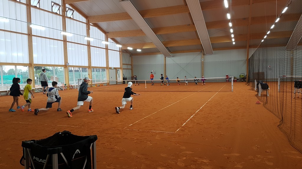 Toller Start am ersten Tag des Tennis-Ostercamps