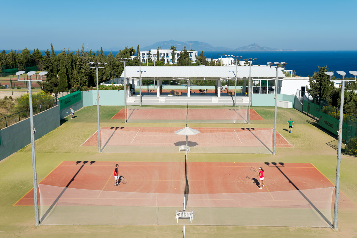Tenniscamp im ROBINSON Club Daidalos mit Patrik Kühnen
