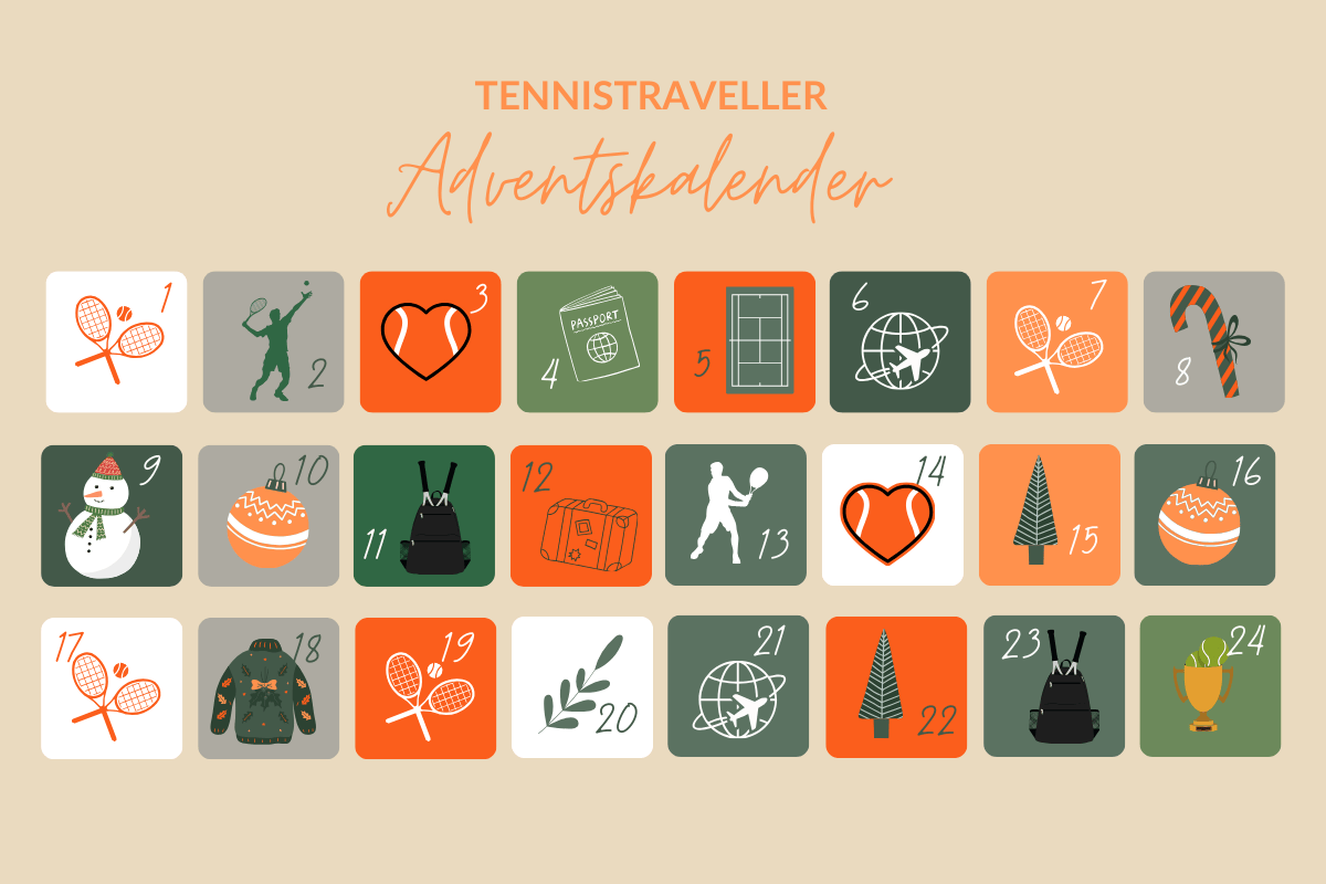 TennisTraveller Adventskalender